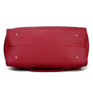 Lexie Vegan Leather Duffle Bag By Mia K