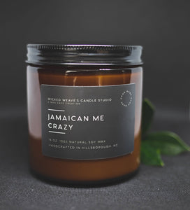 Jamaican Me Crazy Soy Wax Candle (2 Size Options)