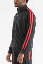 Load image into Gallery viewer, Two Stripe Cargo Pocket Track Jacket