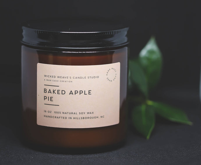 Baked Apple Pie Soy Wax Candle (2 Size Options)