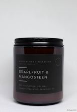 Load image into Gallery viewer, Grapefruit &amp; Mangosteen Soy Wax Candle (2 size options)