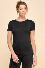 Load image into Gallery viewer, Crew Neck Short Sleeve Basic Top