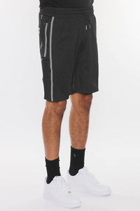 Mens Dual Striped Tape Active Shorts